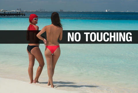 Nude beach nudist colony