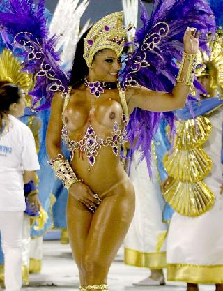 Hot brazilian carnival girls