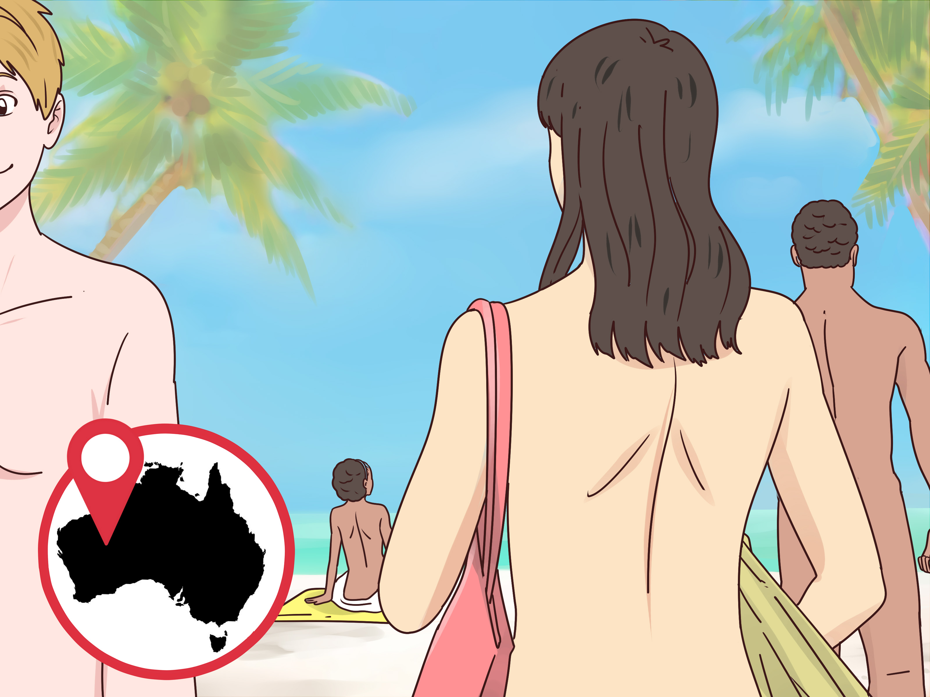 Outdoor nude australia girl