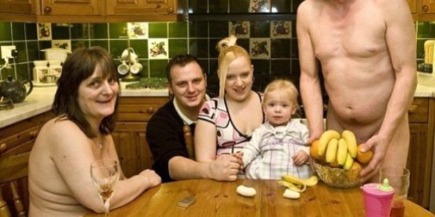Awkward family nude photos