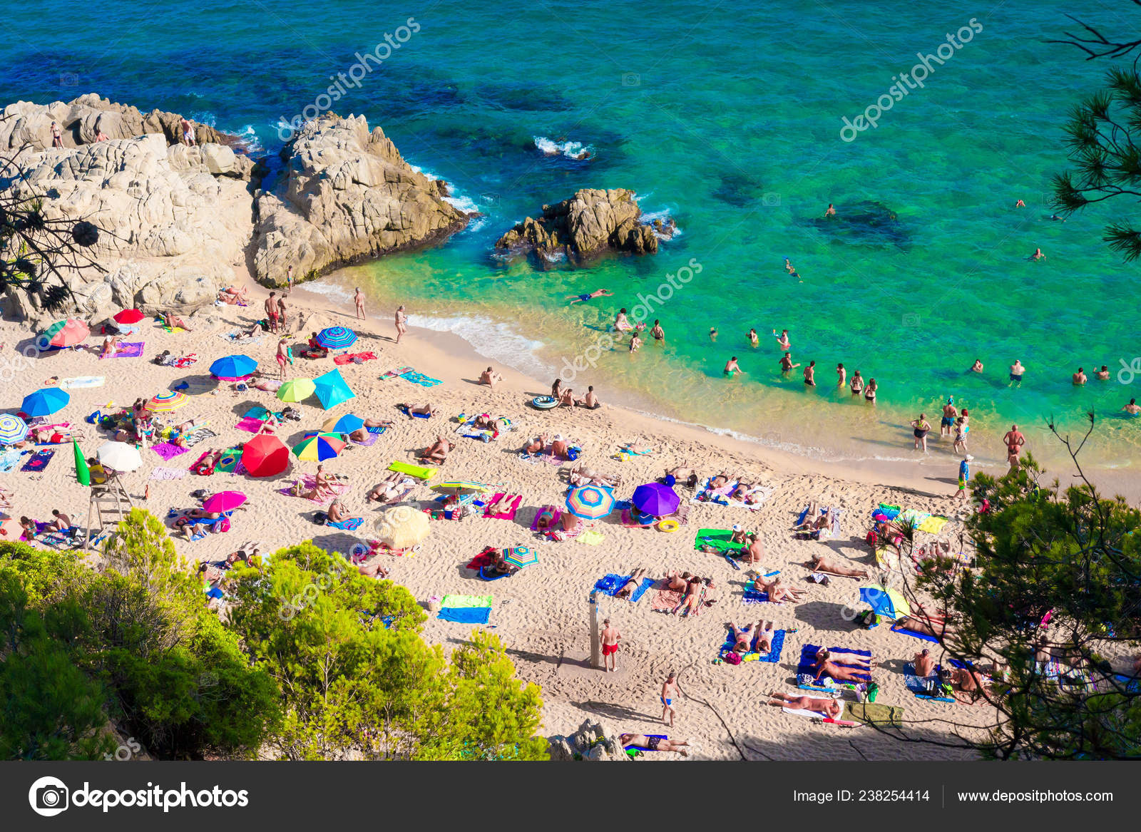 Spanish nudist beach resort