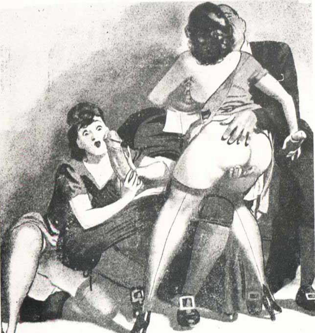 Vintage erotic cartoon gallery