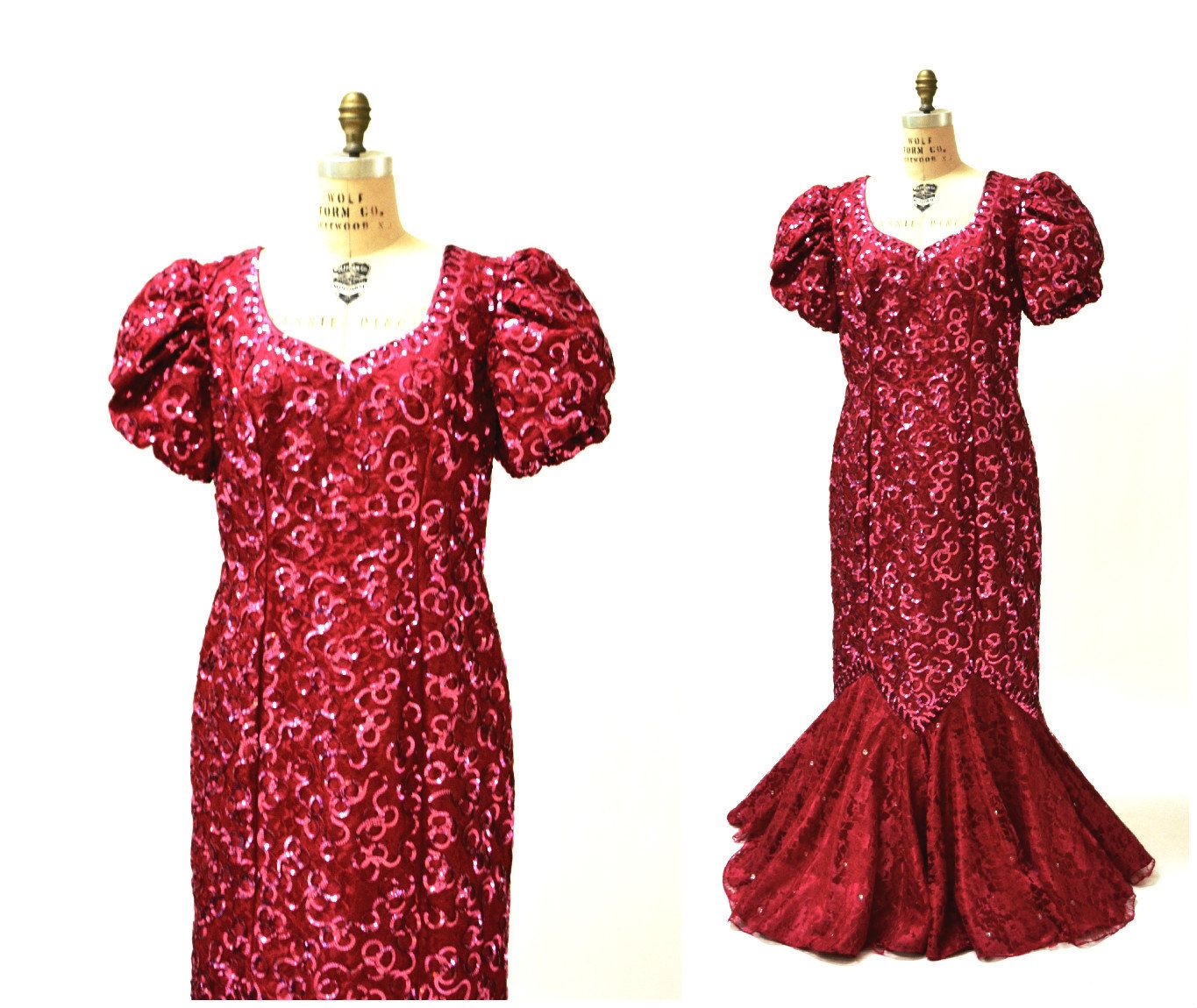 Vintage xl prom dresses