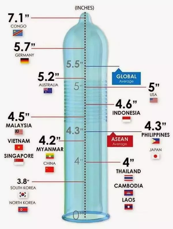 Men with average penis size