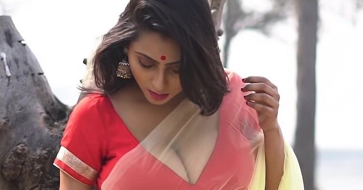 Big boobs image transparent blouse