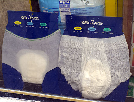 Adult diapered in jersey new