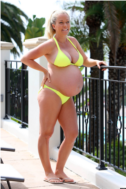 Pregnant sexy bikini girls