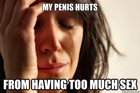 My penis hurts what is it