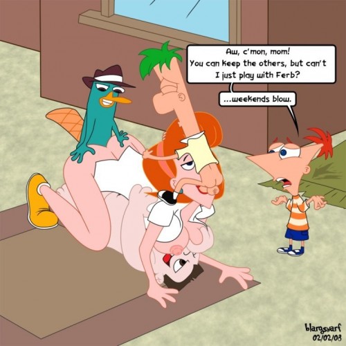 Phineas and ferb hentai comic