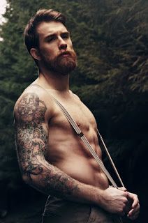 Sexy naked lumberjack men
