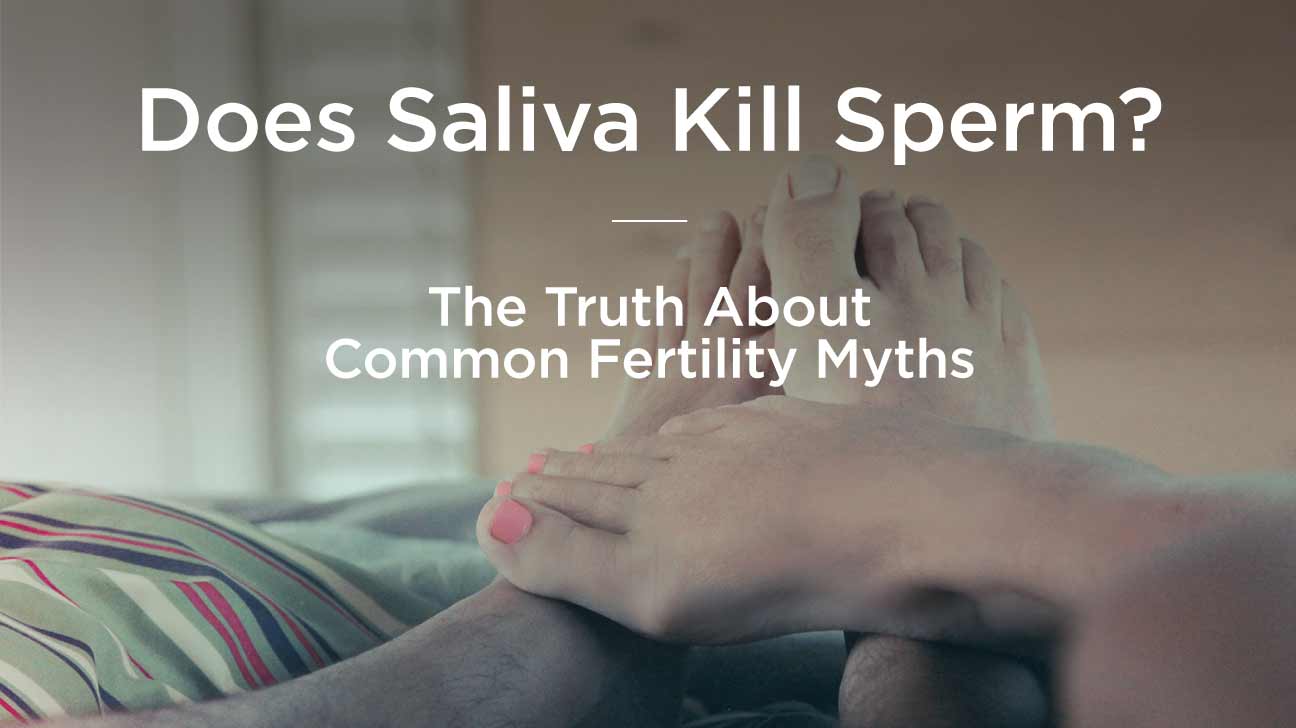 Saliva harmful to sperm