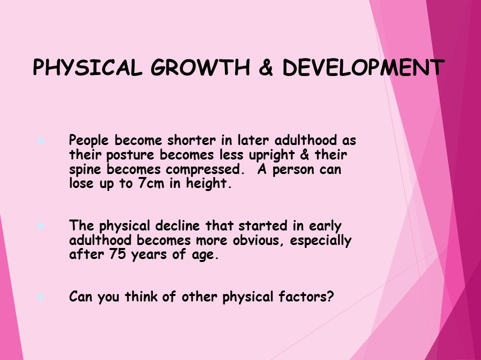 Adult development growth older