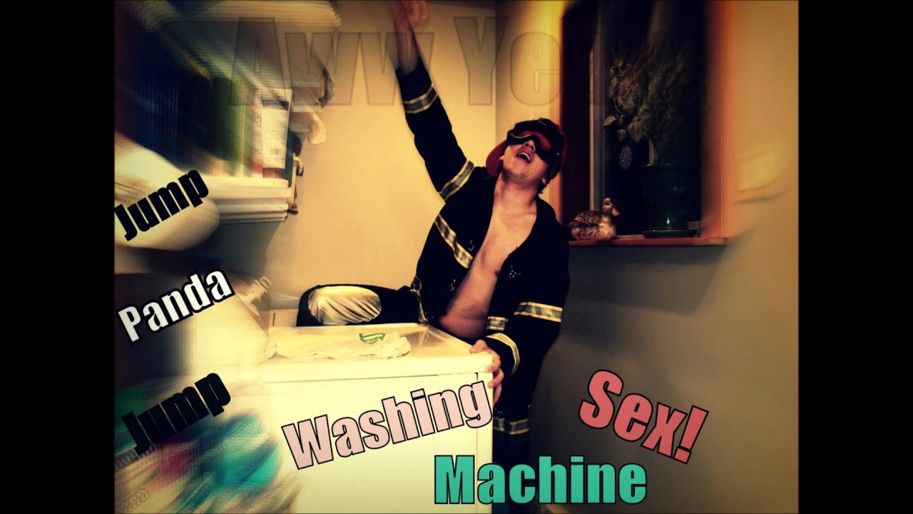Girl sex in the washing machine