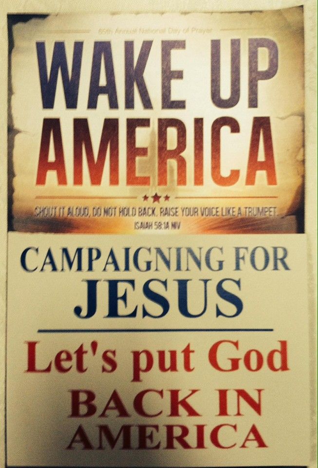 Bring god back into america