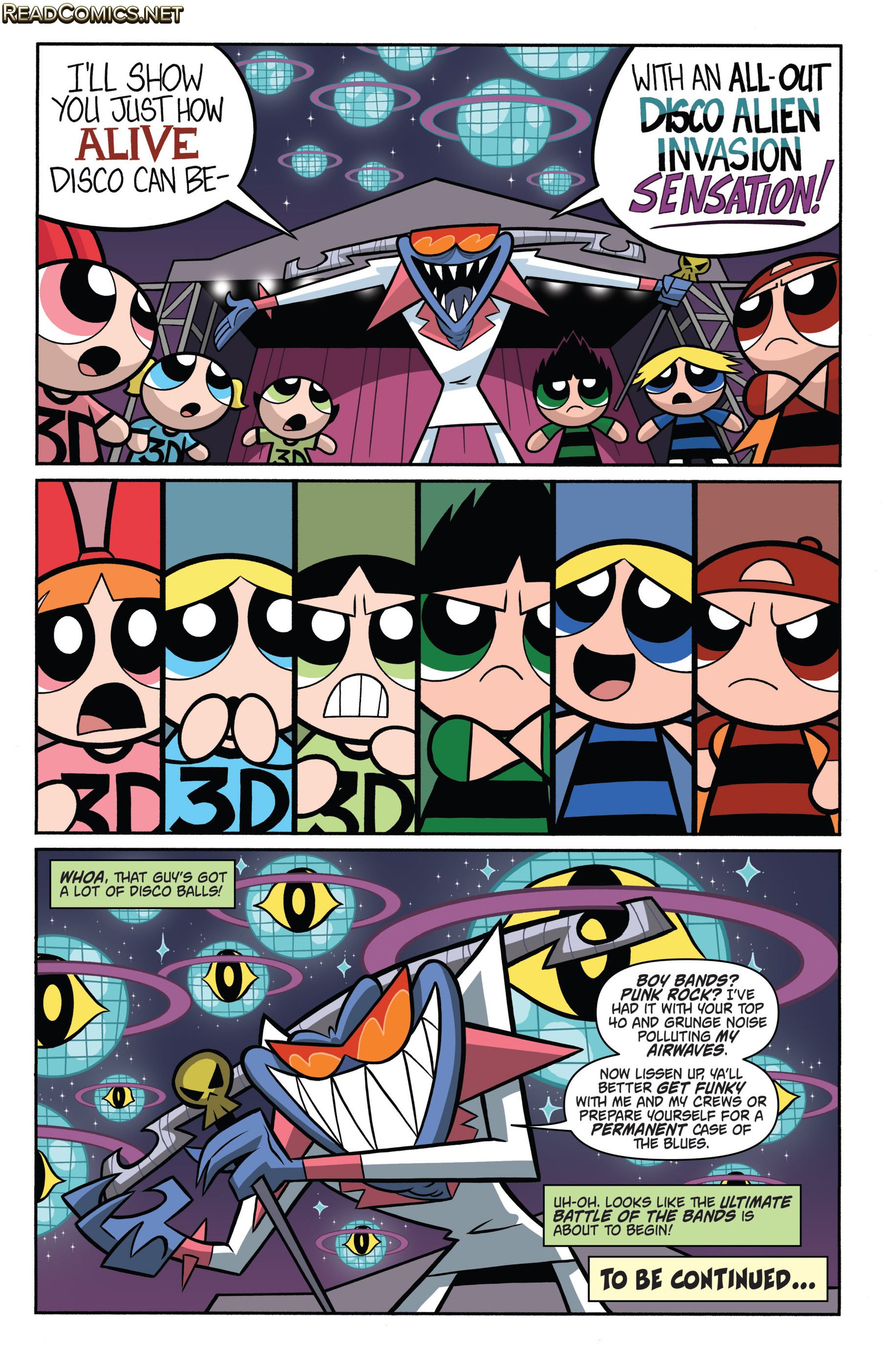 Powerpuff girls comic strips