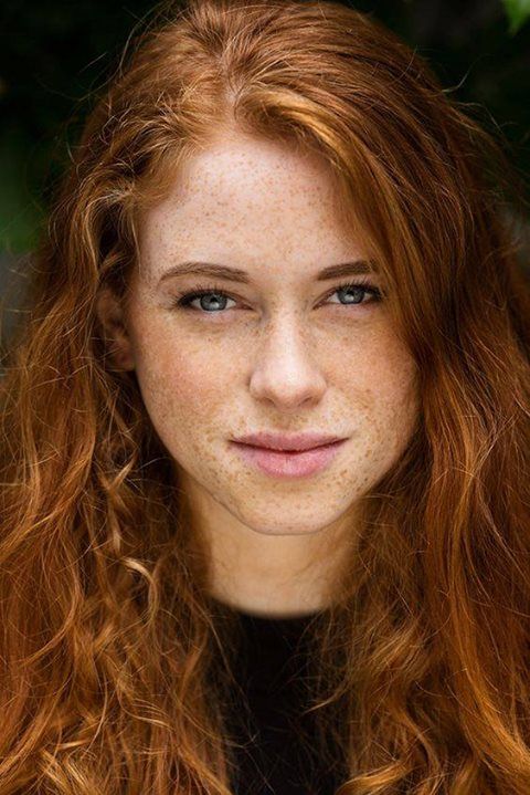 Beautiful redhead girls with freckles