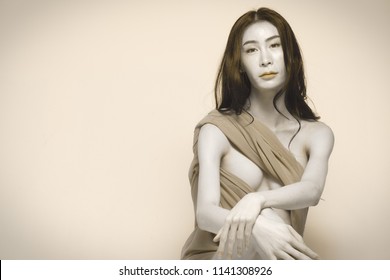 Asian beautiful girl perfect body nude image