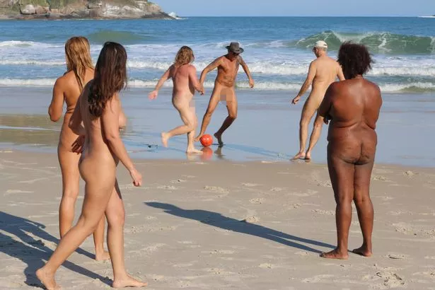 Greece beach woman nude