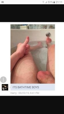 Bath time boys naked