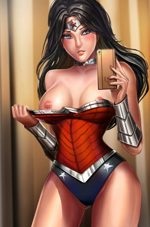 Hot and nude wonder woman