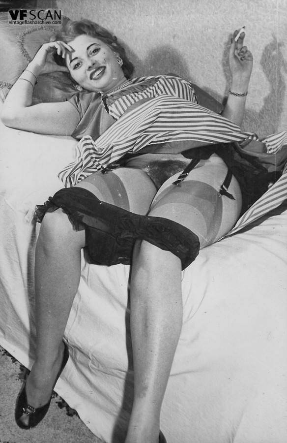 Vintage retro nude women stockings