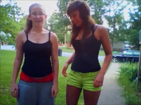 Teen girls pantsing girls