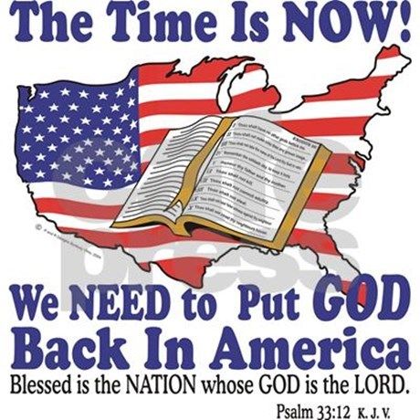 Bring god back into america