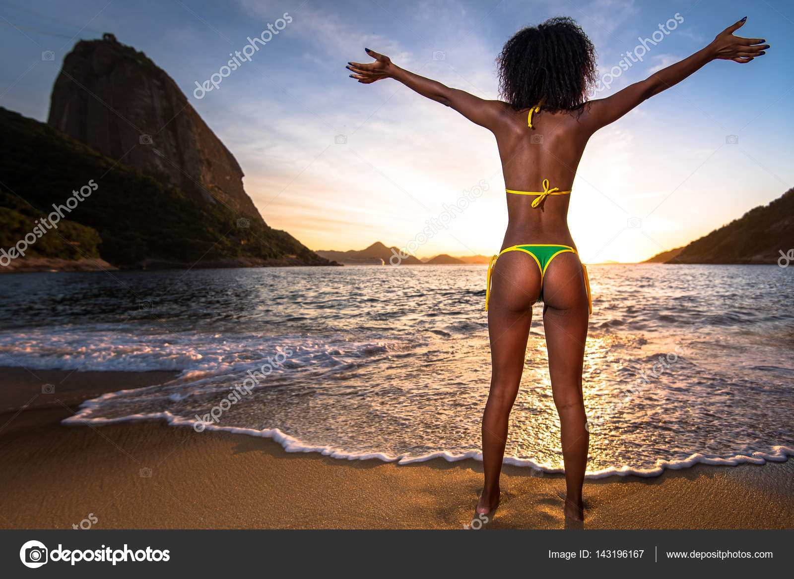 Brazilian brazil beach girl