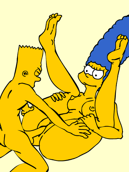 The simpson bart and marge porn gif
