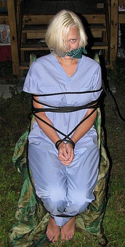 Bound and gagged picture