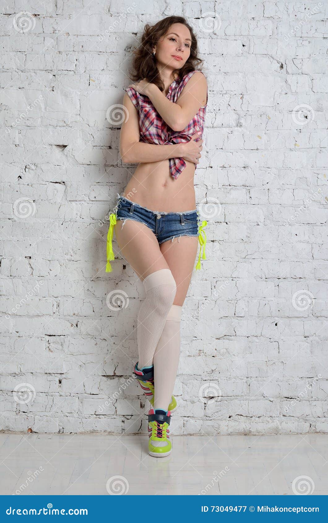 Sexy asian girl stockings legs